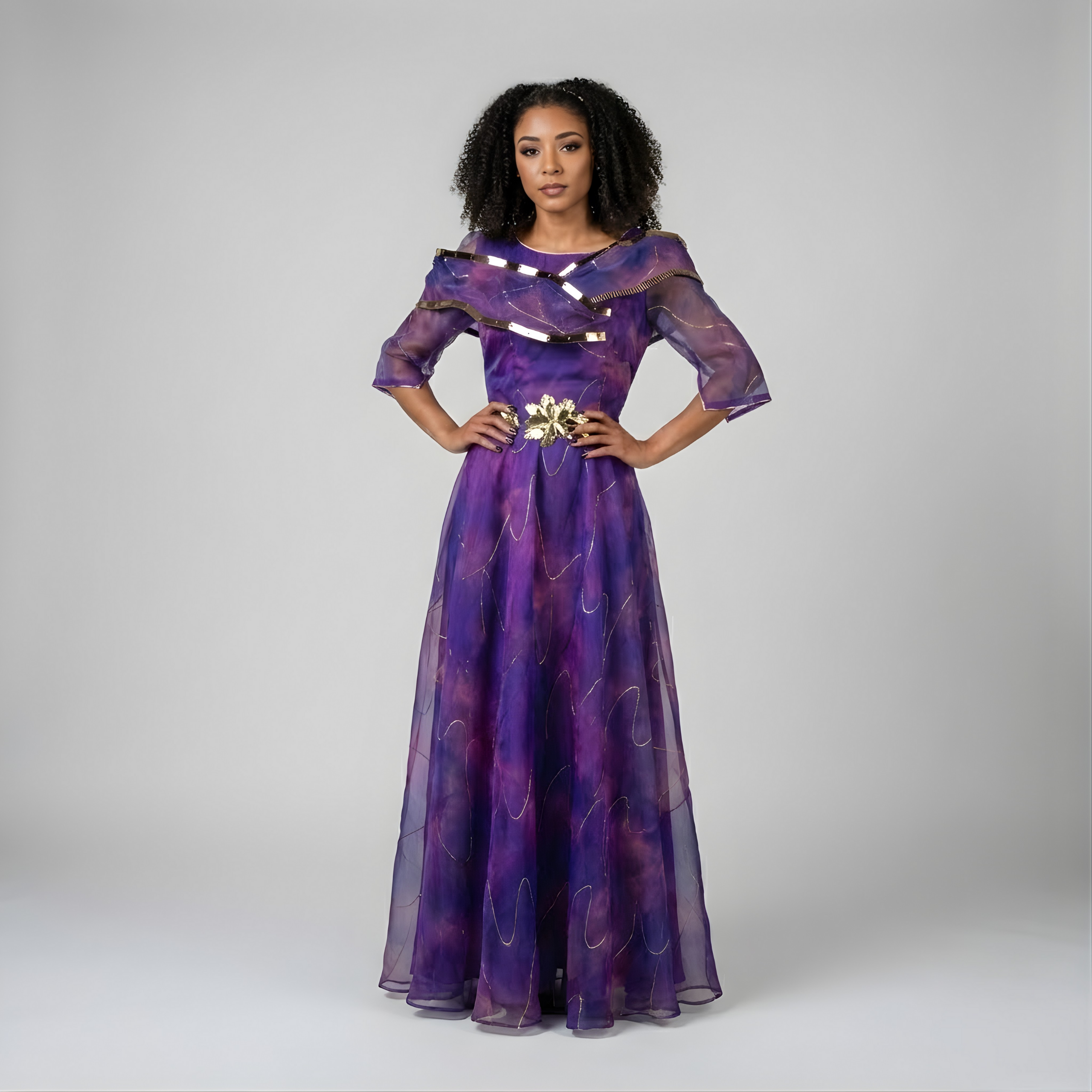 Amethyst Wonder | Couture Dress by Fatima Farzana Included Amethyst Wonder | Couture Dress by Fatima Farzana Included