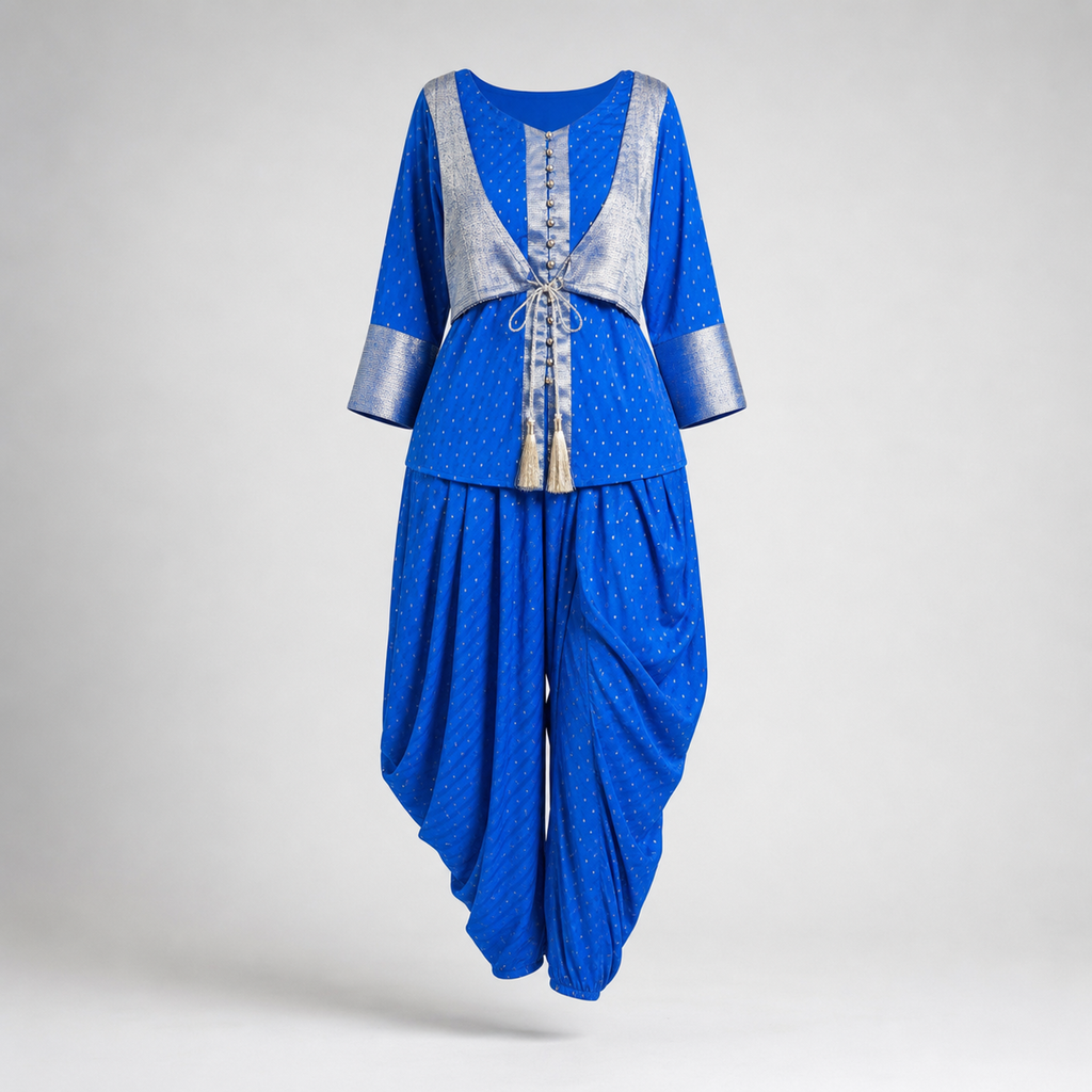 Cobalt Current garment-only front view