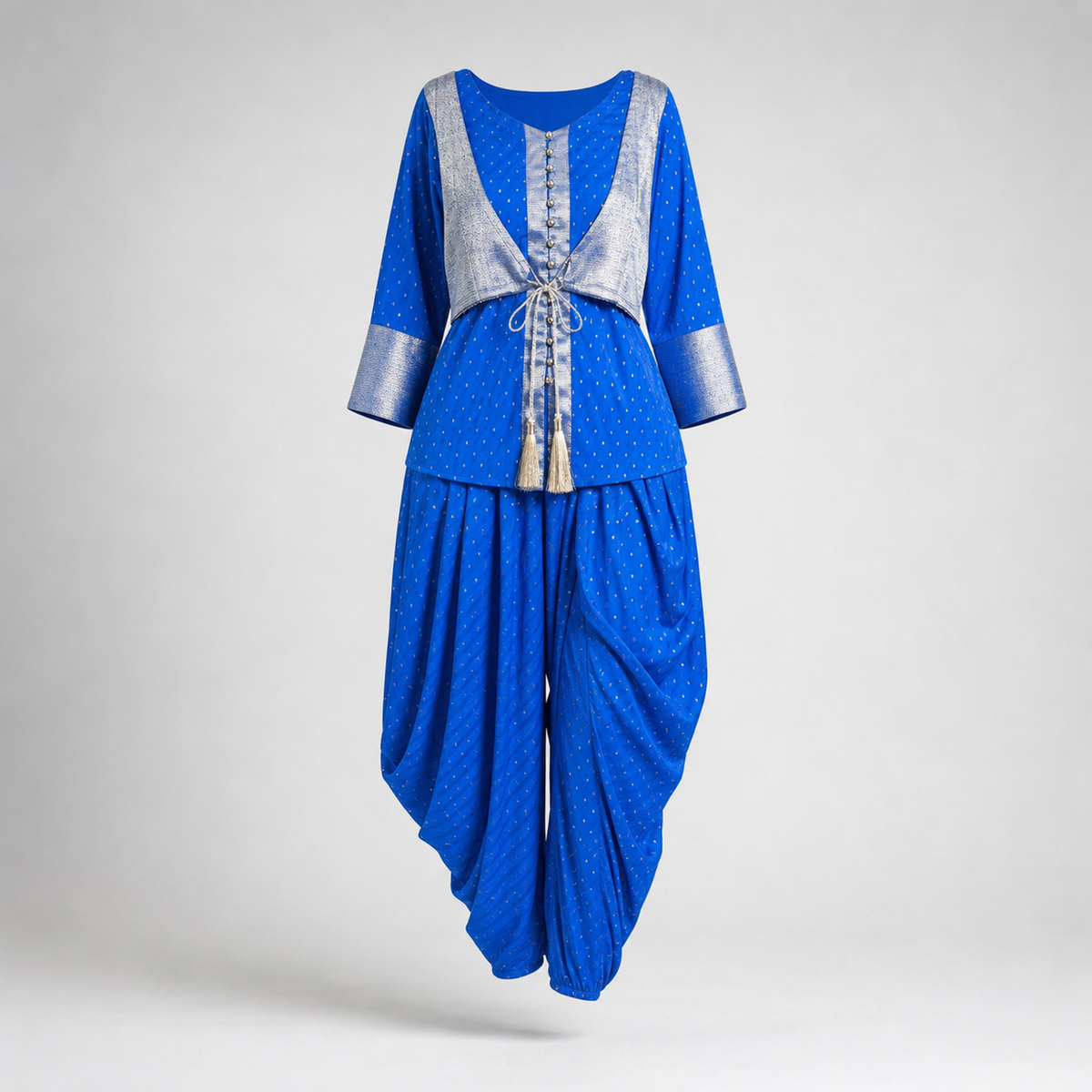 Cobalt Current garment-only front view