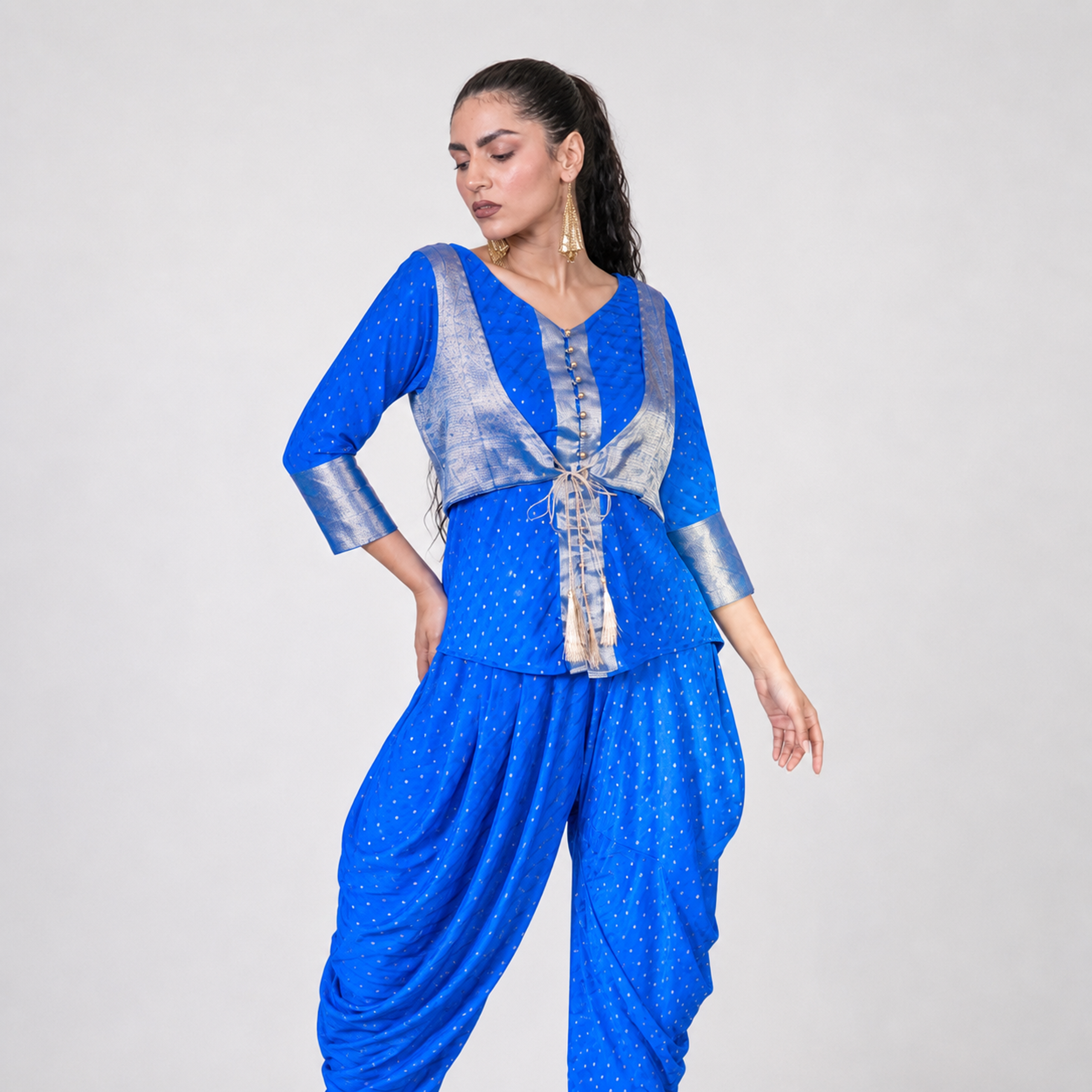 Cobalt Current garment detail view