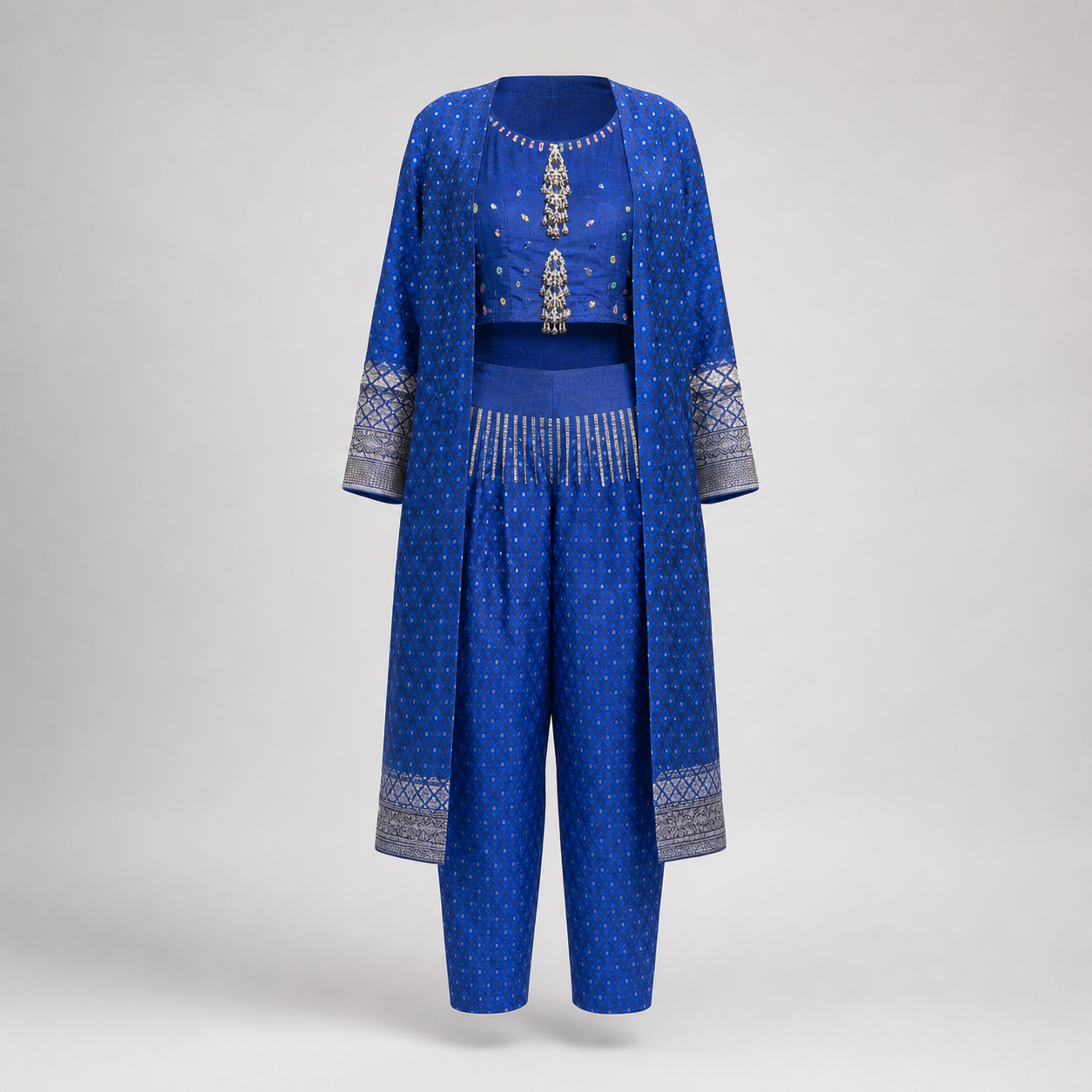 Cobalt Rhythm garment-only front view
