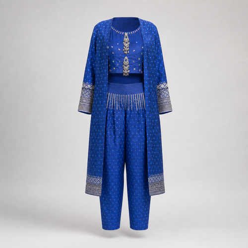 Cobalt Rhythm garment-only front view