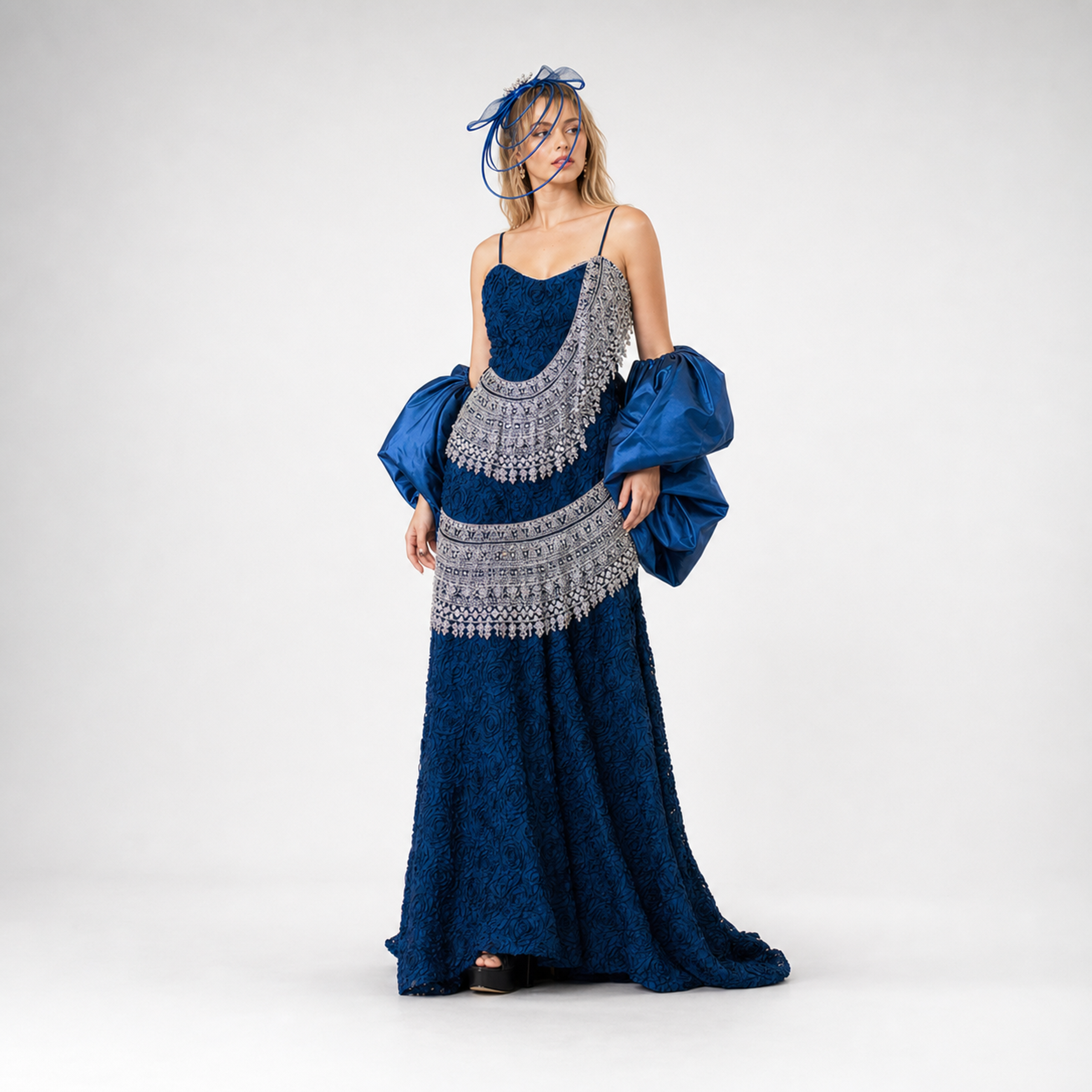 Indigo Mosaic model front view