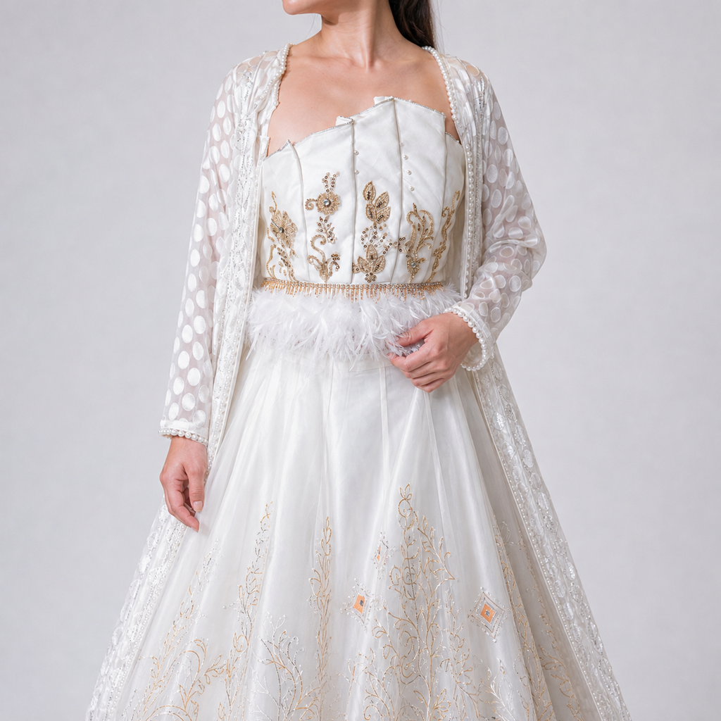 Ivory Chronicle garment detail view