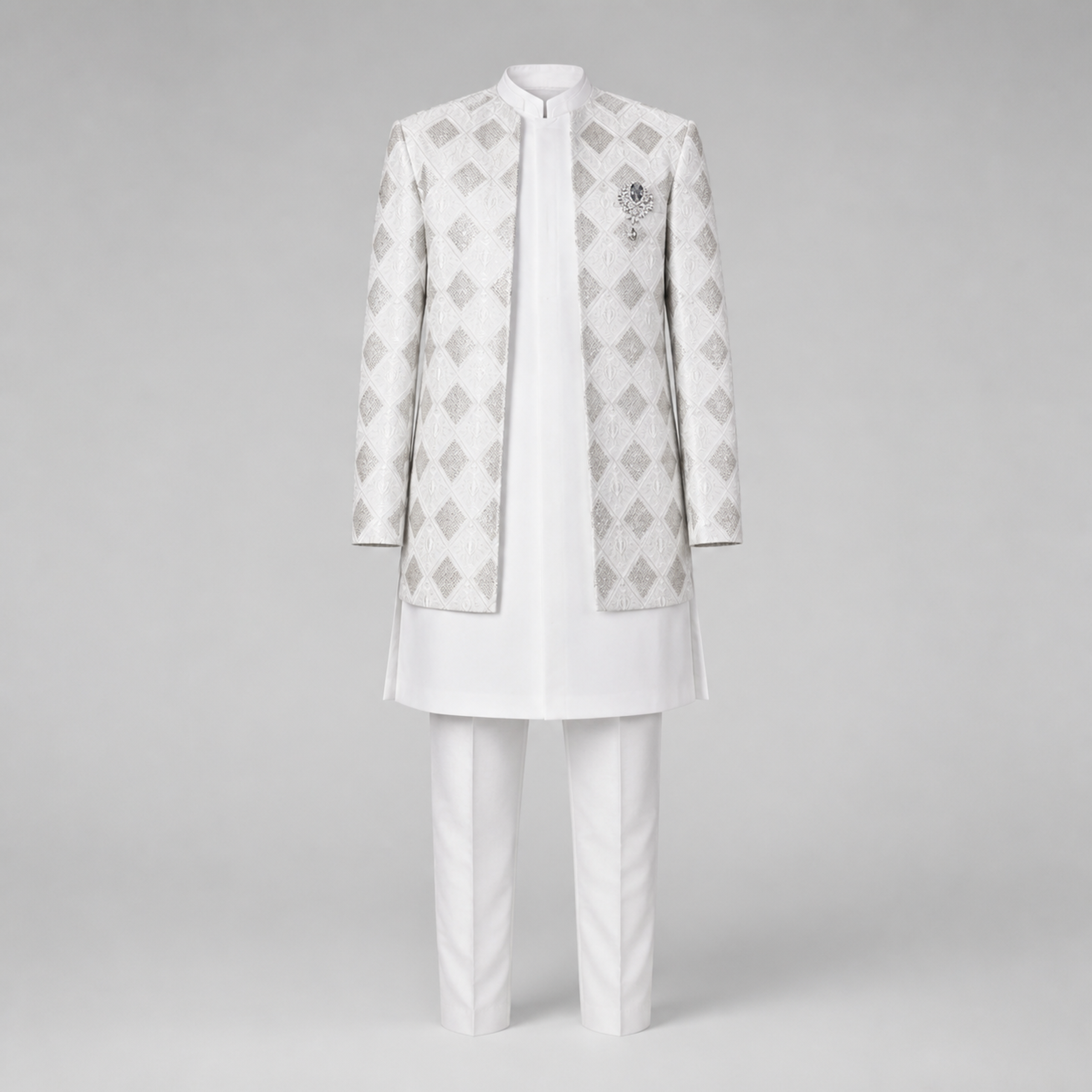 Ivory Cipher garment-only front view