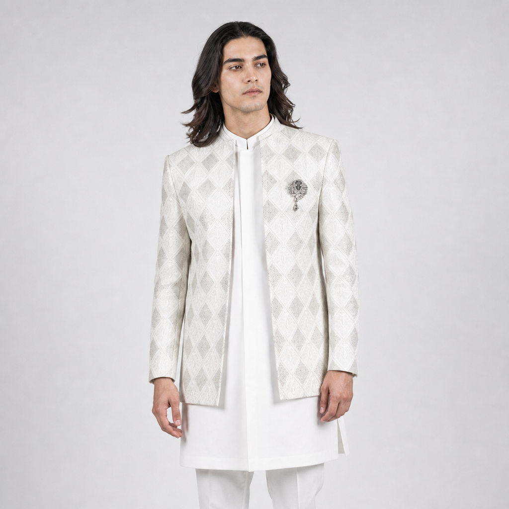 Ivory Cipher garment detail view