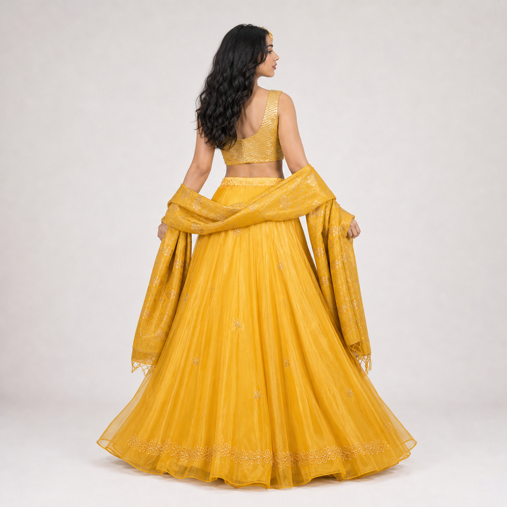 Sunlit Rhapsody model back view
